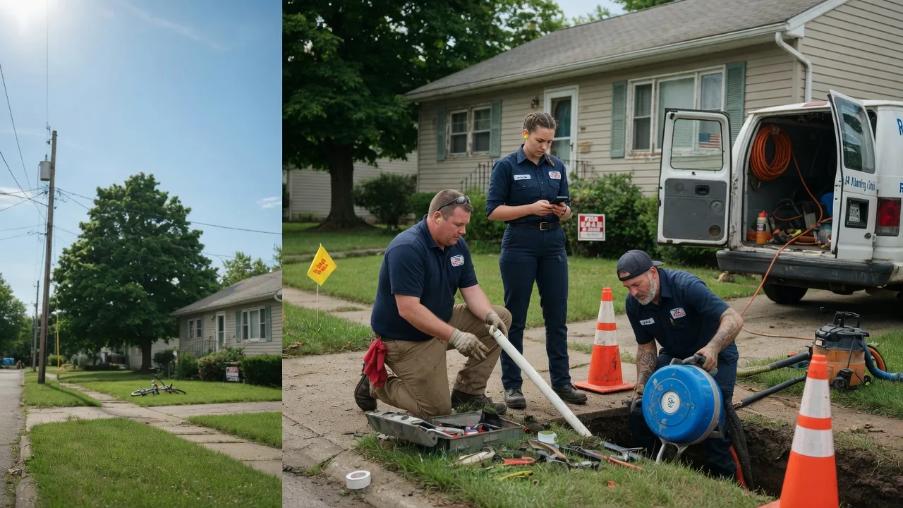 Sewer Line Repair in Little America, WY near me